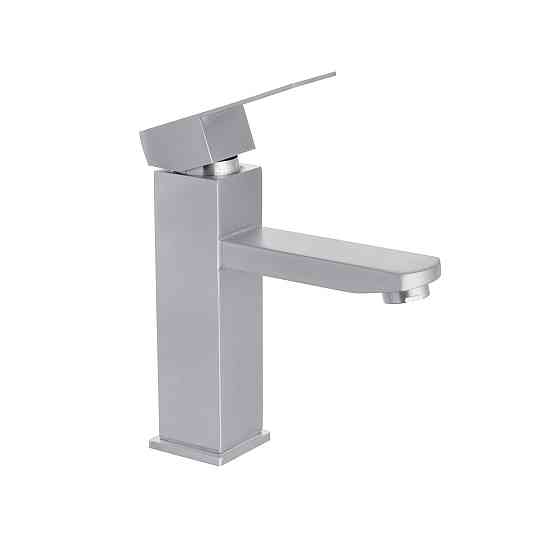 Набор смесителей Kroner Edelstahl Kubus-ESG010 + смеситель Edelstahl Kubus-ESG060 + штанга для душу Edelstahl Киев