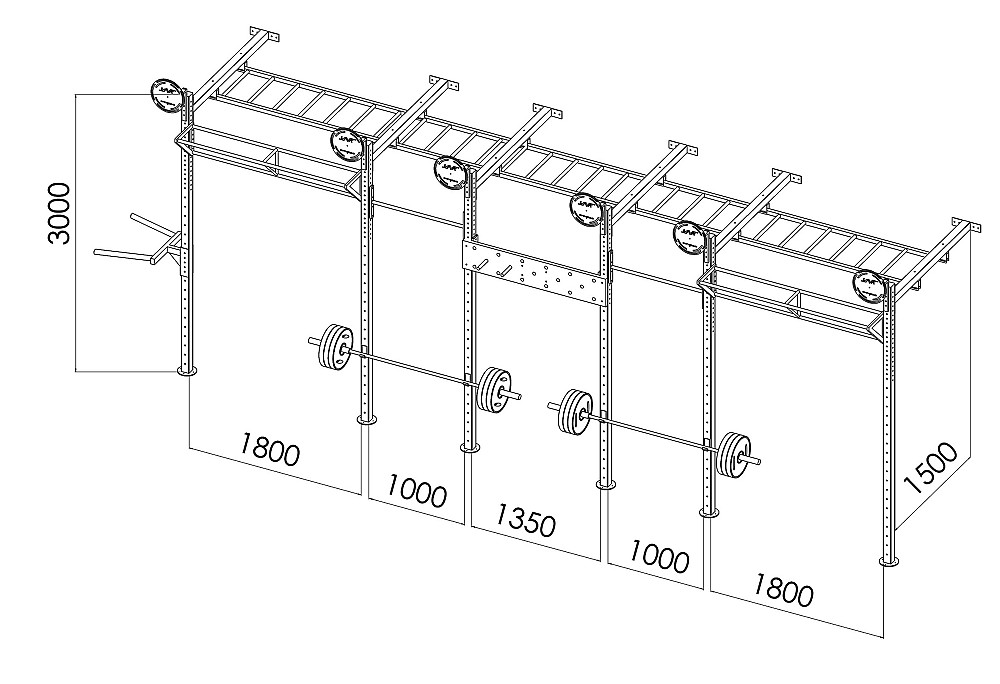 Кросфіт станція V`Noks EXO 6-2 W Каменское - изображение 5