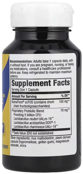 Пробіотики 5 млрд КУО Nature's Way Primadophilus Reuteri Probioti 90 капс Київ - фото 2