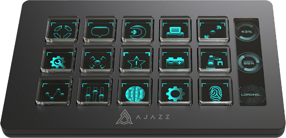 Контролер для стримінгу Ajazz AKP153E USB Black (AKP153E-B) ( 21082 ) Харків - фото 1
