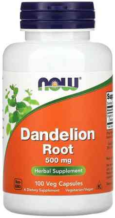 Корінь кульбаби Now Foods Dandelion Root  500 мг 100 вег капсул Київ