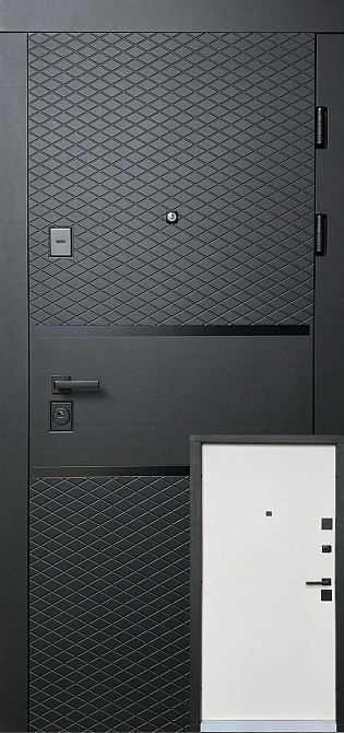 Двери квартирные Redfort, модель Грация (Черный), комплектация Комфорт 960 Киев - изображение 3