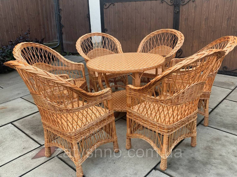 Садовая мебель, большой набор с креслами и столом Киев - изображение 5