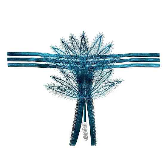 Трусики з перлами універсальний зелений Київ