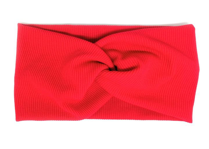 Пов'язка чалма для волосся червона Київ - фото 1