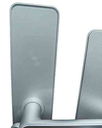 Біометричний готельний замок PES Ministr сірий Київ