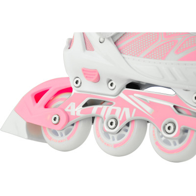 Роликовые коньки Action 2 в 1 Riply Рожеві 29-32 (153B5/2IN1PINK29-32) Винница - изображение 7