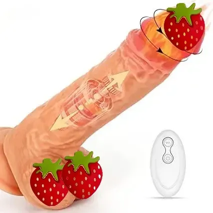 Вібратор Fidech Dildo оригінал з функцією удару та головкою що обертається на 90° Дніпро - фото 1