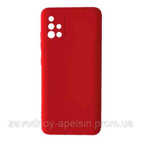 Samsung A51 A515 силіконовий чохол Colorful (червоний) Одеса