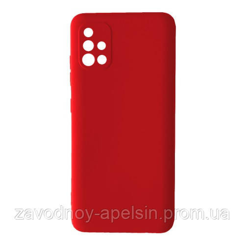 Samsung A51 A515 силіконовий чохол Colorful (червоний) Одеса - фото 1
