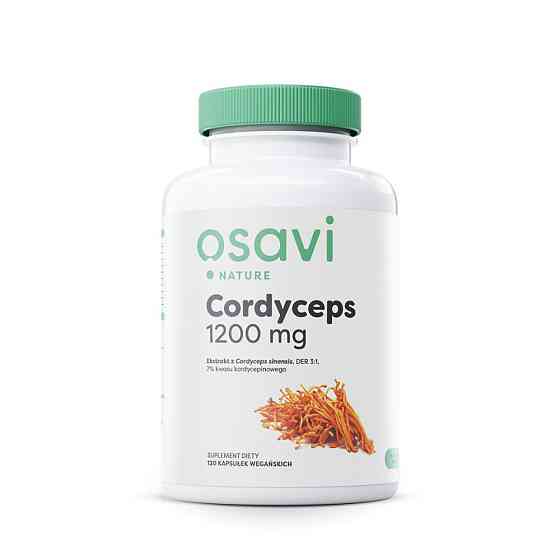 Кордицепс Osavi Cordyceps (1200 mg) Vegan 120 caps Луцк