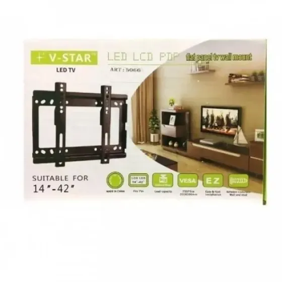 Крепление для телевизоров V-Star 14"-42" V1 Настенный крепеж для ТВ с диагональю 14-42 Коломыя