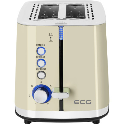 Тостер ECG ST 2766 Vintage Vanilla Винница - изображение 2