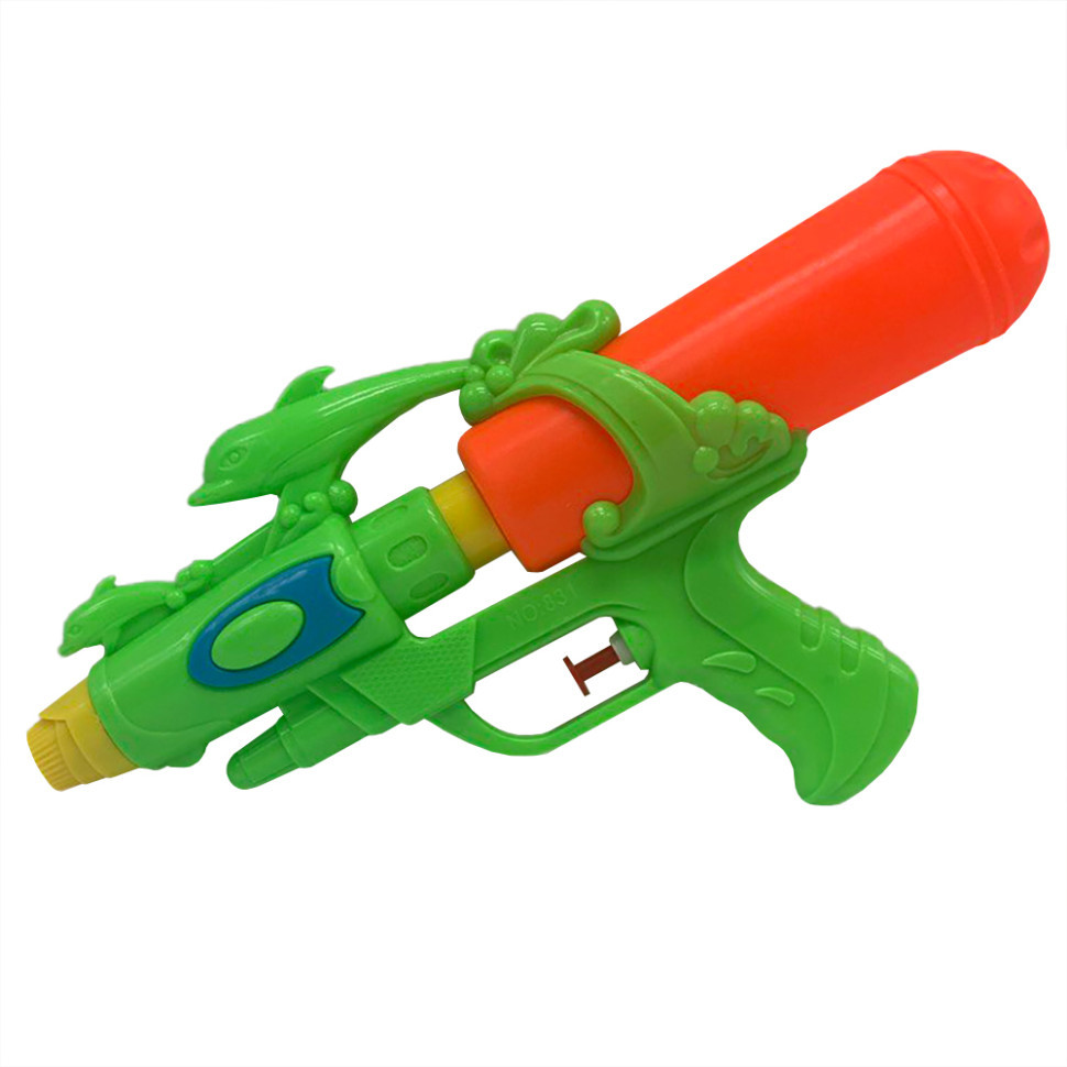 Детский водяной пистолет MR 0293(Green-Orange) размер средний 27 см Винница - изображение 1