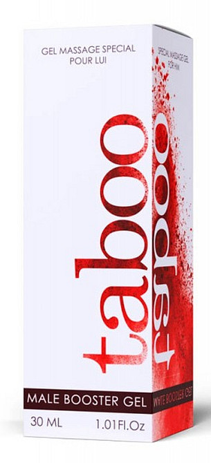 Согревающий ( стимулирующий ) гель Taboo Male Booster Gel, 30 ml, 30 ml Sex Aura Киев - изображение 3
