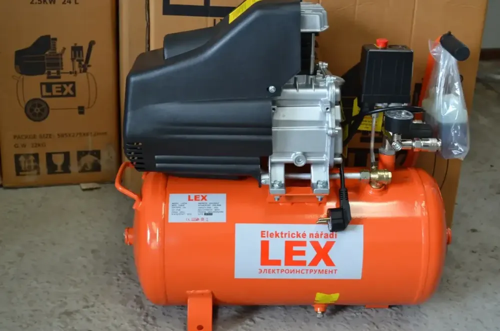 Компресор LEX LXC24 2.5 кВт/24 л – Висока продуктивність 280 л/хв, Чехія Львів - фото 1