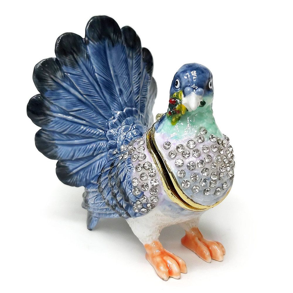 Шкатулка под фаберже Голубь Киев - изображение 1