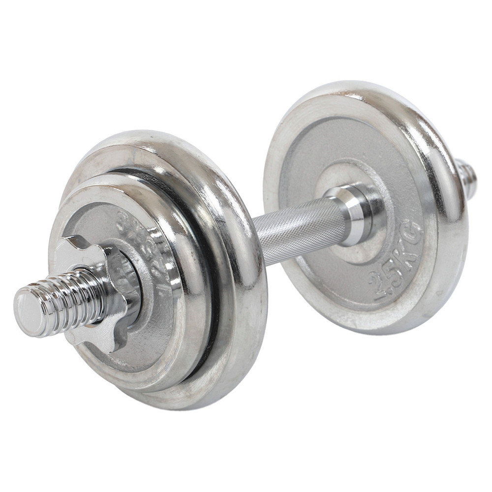 Набір хромованих гантелей 2 по 10 кг в кейсі Zelart-9644 Київ - фото 4