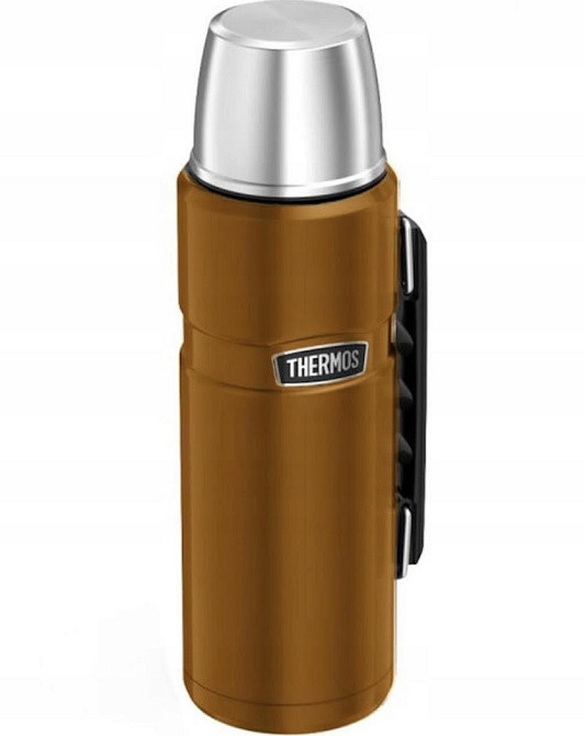 Універсальний Термос 1.2 літра з ручкою для напоїв Thermos "Stainless King" Мідь (170023) Нержавіюча сталь Нововолинськ - фото 3