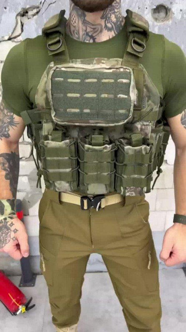 Плитоноска Asdag швидке скидання mtk turcish ВТ6568 Одеса - фото 9