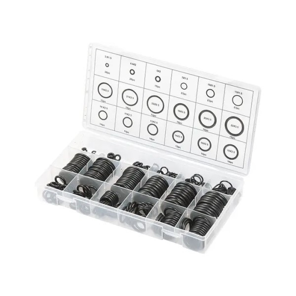 Набір сальників Д 3-23 мм (гумових кілець) 279 предметів, 47598 Полтава - фото 1