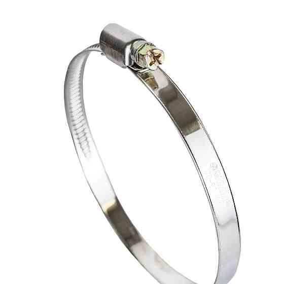 Хомут черв'ячний неіржавкий 9 мм D70-90мм 10 шт. SIGMA (2510151) Київ