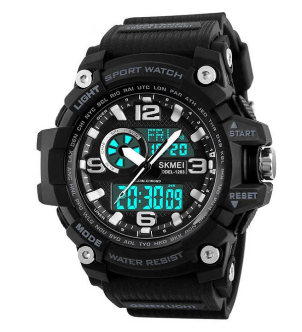 Часы наручные SKMEI 1283BK, BLACK, 11376 Днепр - изображение 2