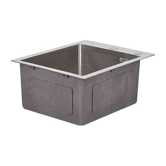 Мийка для кухні інтегрована Lidz Handmade H4050 (LDH4050BRU39258) Brushed Steel 3,0/1,0 мм Київ