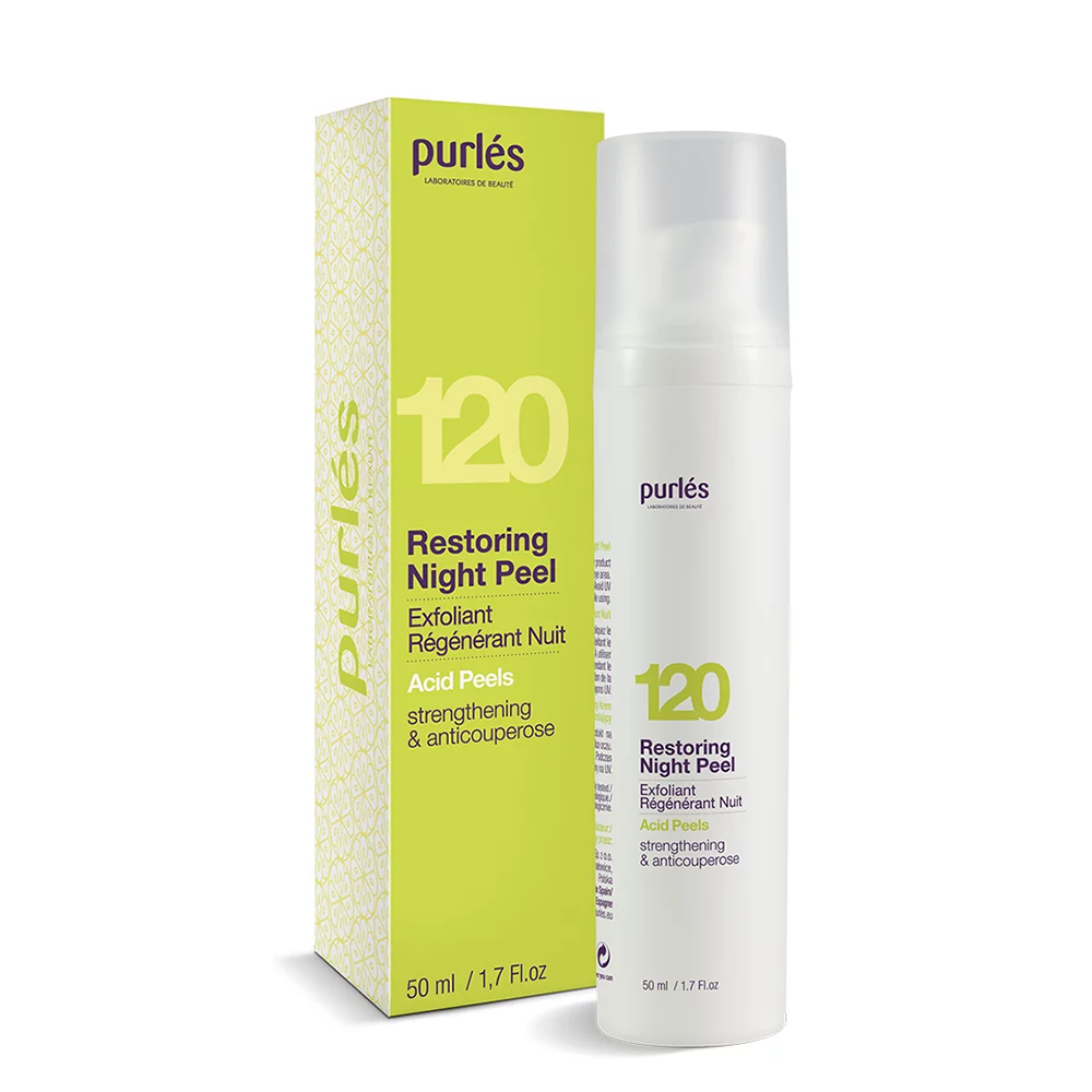 Відновлювальний нічний пілінг Purles Restoring Night Peel, 50 мл Дніпро - фото 1