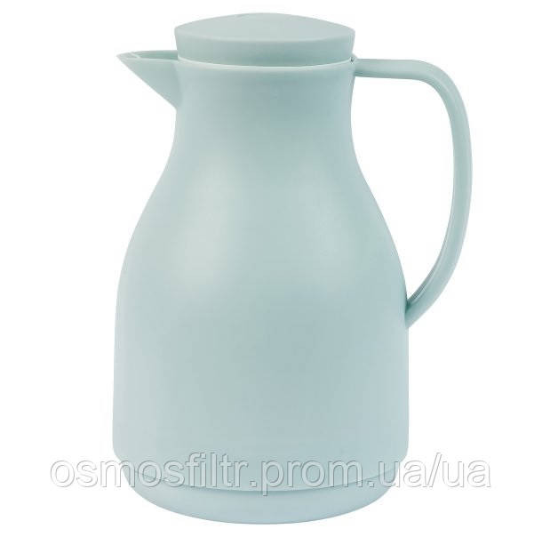 Термос/кувшин Axentia 1л с кнопкой зеленый стеклянная колба 17х24х14 см (135292) Киев - изображение 3