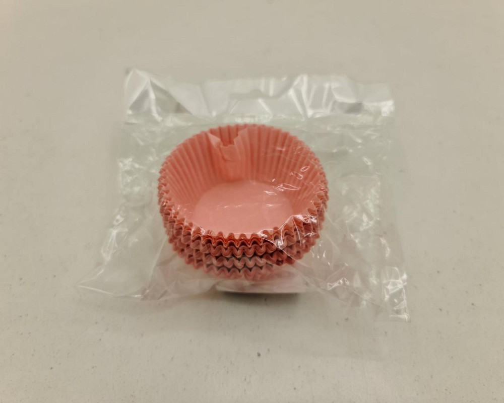 Тартолітка для кексів А7 "Кругла рожева" D50 H30 (100 шт.) (1 уп.) Харків - фото 4