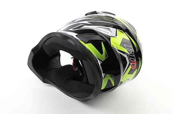 Шолом кросовий/ендуро/АТV BLD-819-7 S (55-56см), ЧОРНИЙ/НЕОНОВО-ЖОВТИЙ Киев