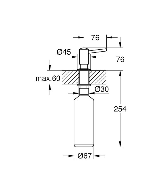 Дозатор для миючого засобу Grohe   ( 40536000 ) 33128 Харків - фото 2