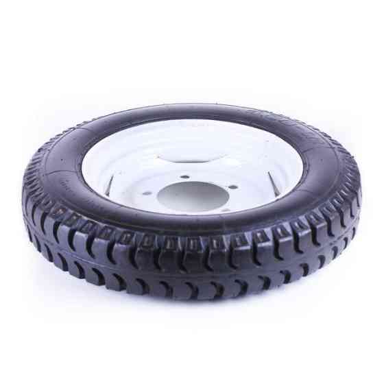 Колесо в сборе 4.00*12 (под 5 болтов, дорожная) для мототрактора Мукачево