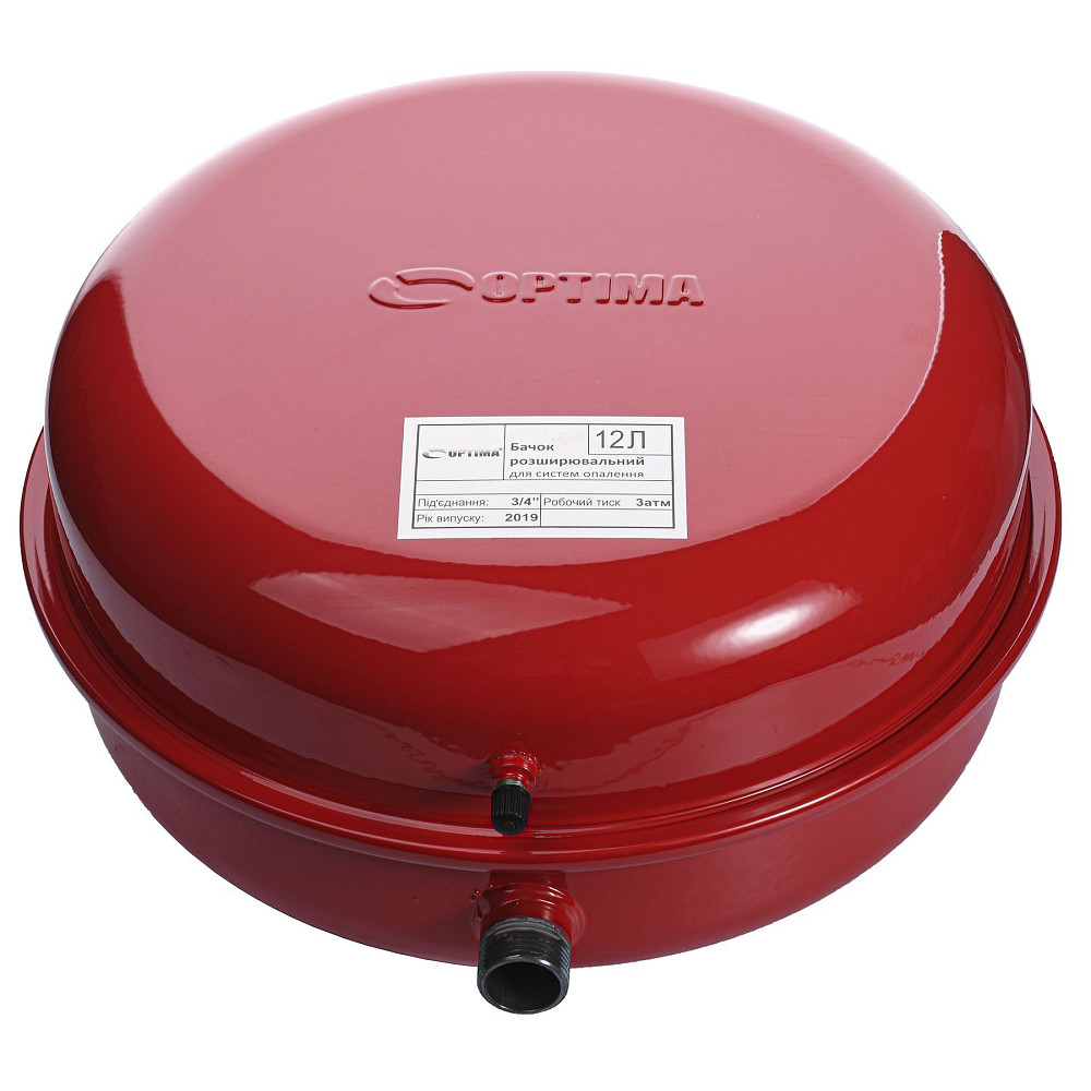 Бак Optima плоский для  систем опалення12 л Тернополь - изображение 1