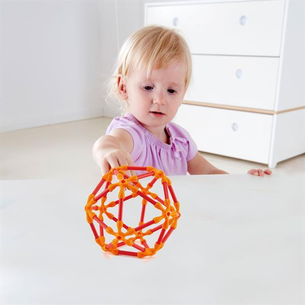 Конструктор Hape Flexistix Будівництво 66 деталей бамбуковий (E5567) Харків - фото 14