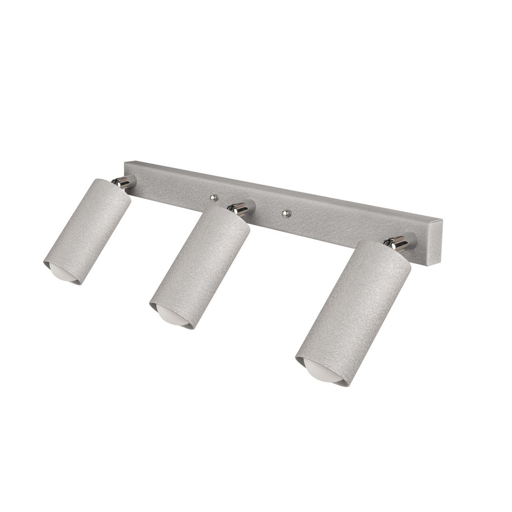 Світильник на планці з поворотними плафонами 3-Е27 Tube MR 1105-3 GR Київ - фото 3