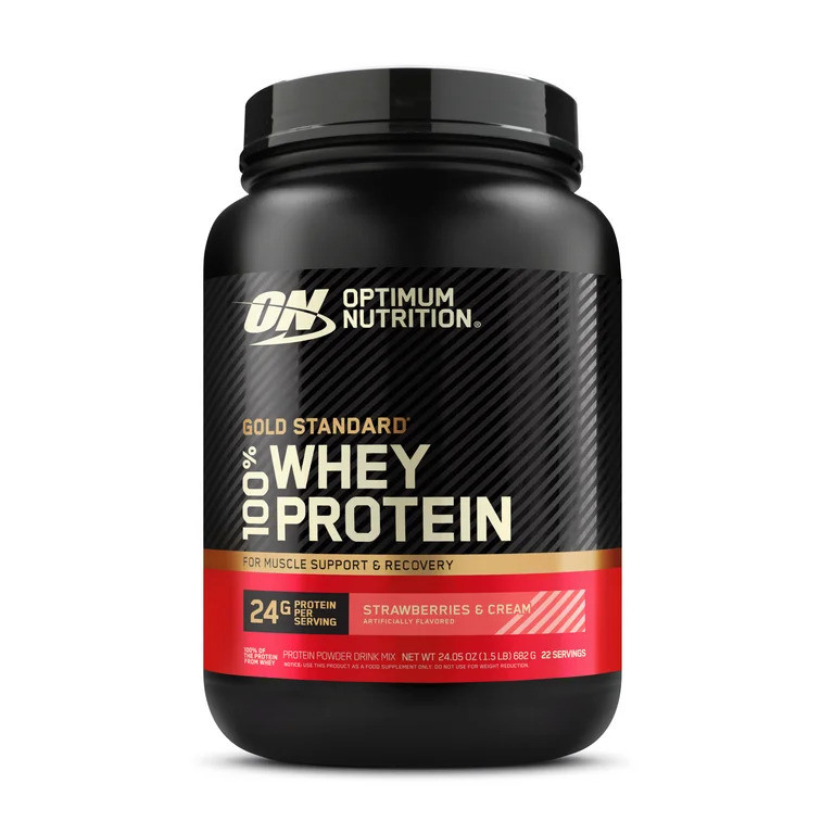 Протеїн Optimum Nutrition Gold Standard 100% Whey 907 g (Strawberry cream) Луцьк - фото 1
