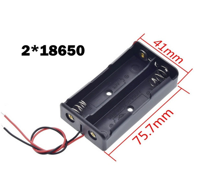 Холдер корпус для двох акумуляторів 18650 Київ - фото 1