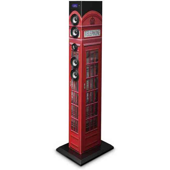 Мультимедійна Bluetooth-колонка Bigben Interactive London design Червоний Київ