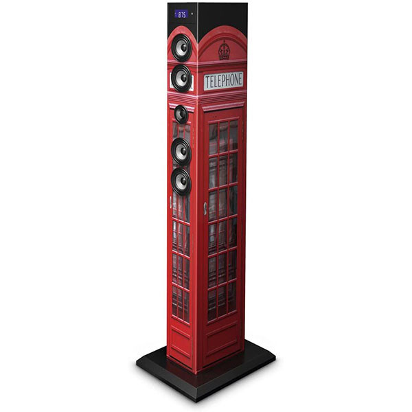 Мультимедійна Bluetooth-колонка Bigben Interactive London design Червоний Київ - фото 1