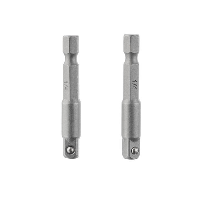 Перехідник з Hex 1/4" на квадрат 1/4", під шуруповерт, Cr-V, уп. 2 шт., STORM INTERTOOL VT-0234 Київ - фото 3