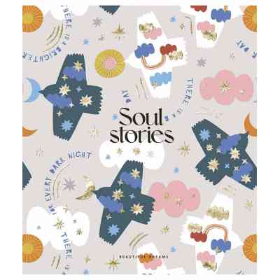 Тетрадь Школярик Soul stories 80 листов клетка (080-3202K) Винница