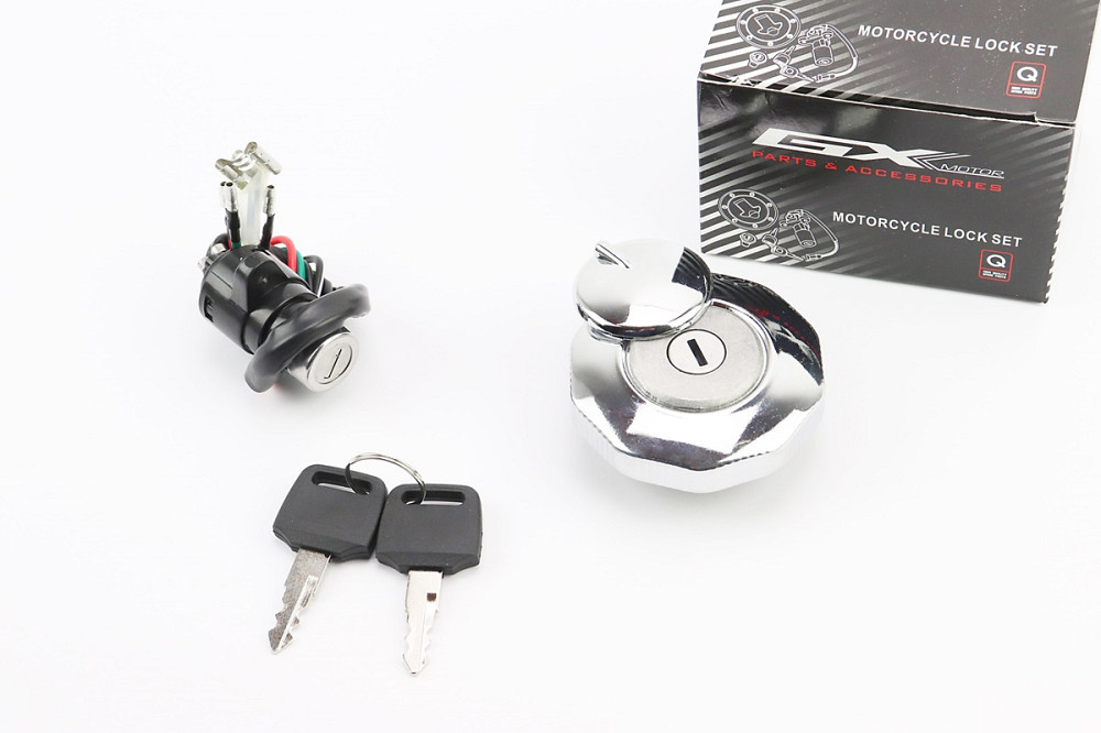 Замки к-кт (запалювання + кришка бака кругла) Київ - фото 1