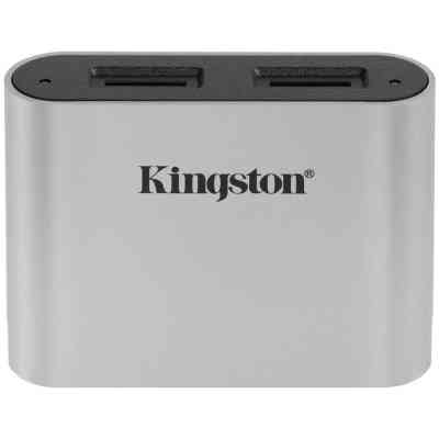 Считыватель флеш-карт Kingston Workflow Dual-Slot microSDHC/XC UHS-II (WFS-SDC) Винница