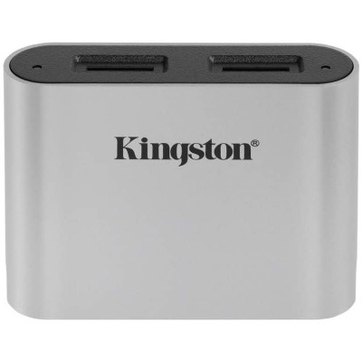 Зчитувач флеш-карт Kingston Workflow Dual-Slot microSDHC/XC UHS-II (WFS-SDC) Вінниця - фото 1