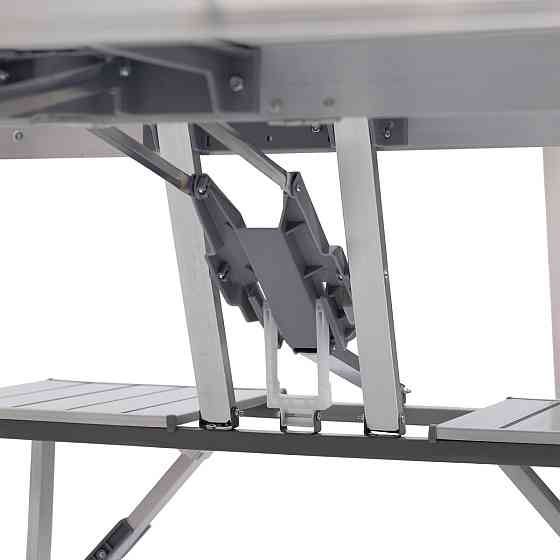 Складаний алюмінієвий стіл трансформер + 4 стільці для пікніка у валізі набір туристичних складних меблів G03-2 Коломия