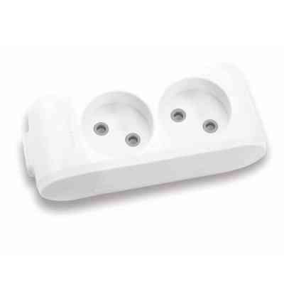 Колодка для удлинителя Panasonic X-tendia 2 гнезда grey (WLTB02202GR-UA) Винница