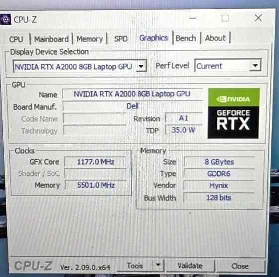 DELL PRECISION 5570 / I7-12700H / 512GB/16GB/Nvidia Rtx A2000 8Gb. Харьков