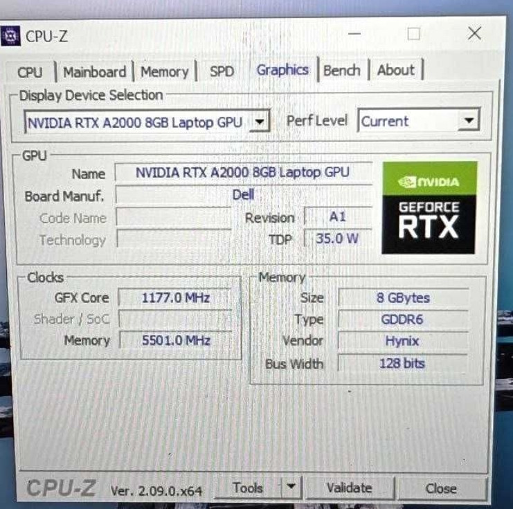 DELL PRECISION 5570 / I7-12700H / 512GB/16GB/Nvidia Rtx A2000 8Gb. Харьков - изображение 2